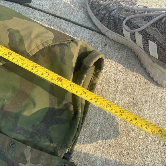 Raven Industries Military Camouflage Extended Cold Weather Parka Men’s S Vintage - Picture 5 of 8